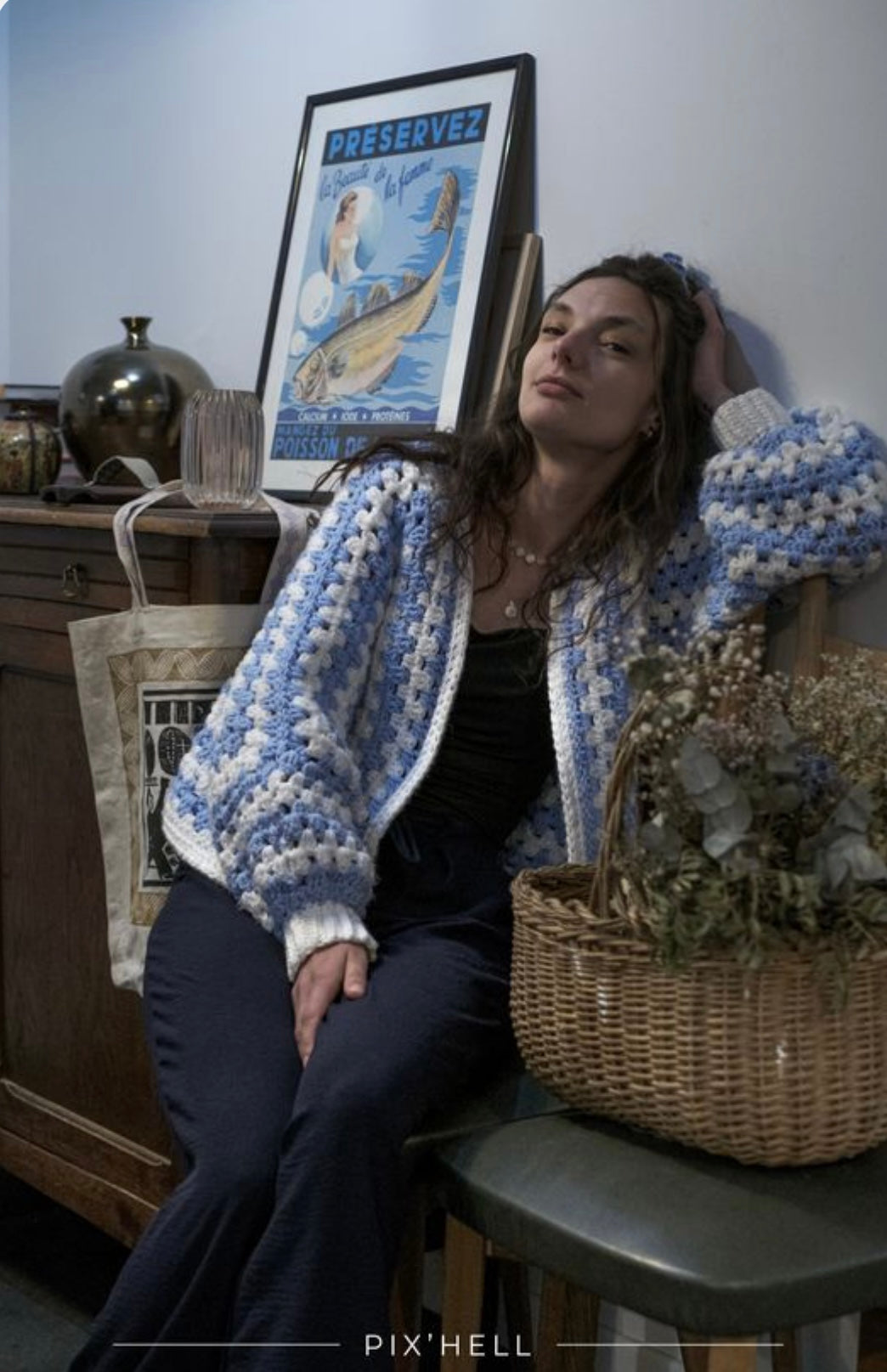Hexagone Cardigan